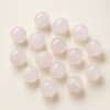 Opaque Milky Pink Madagascar Rose Quartz Bead