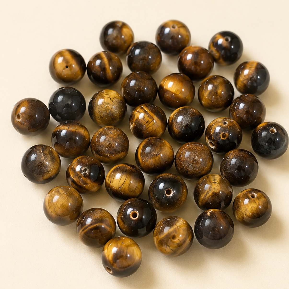 Yellow Tiger's Eye Bead